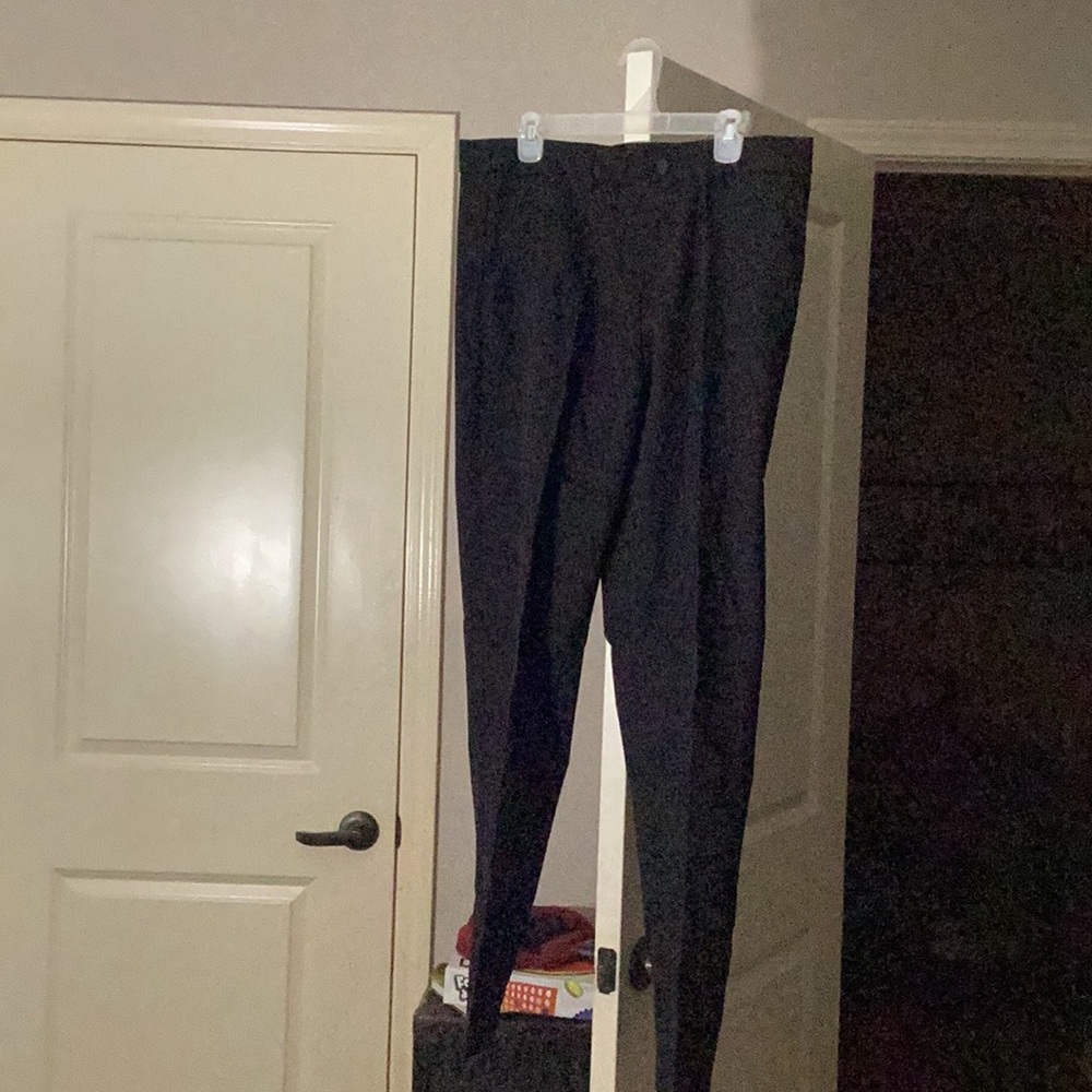 Sophisticated Black Men's Dress Trousers